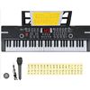 Image 1 : Hricane 61-Key Musical Keyboard BD-669