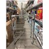 Image 2 : Metal Wire Utility Shelf on Casters, 14" x 24