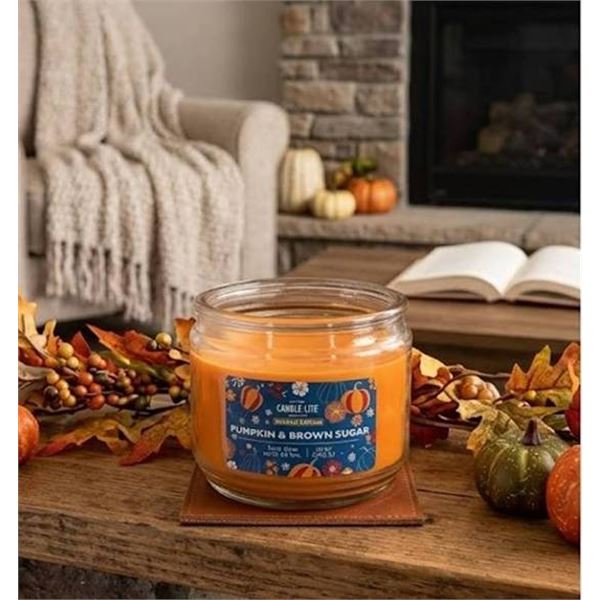 4X10oz Candle-lite Pumpkin & Brown Sugar