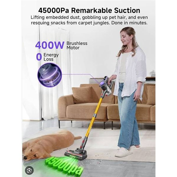 MONSGA MV3 Cordless Vacuum Cleaner