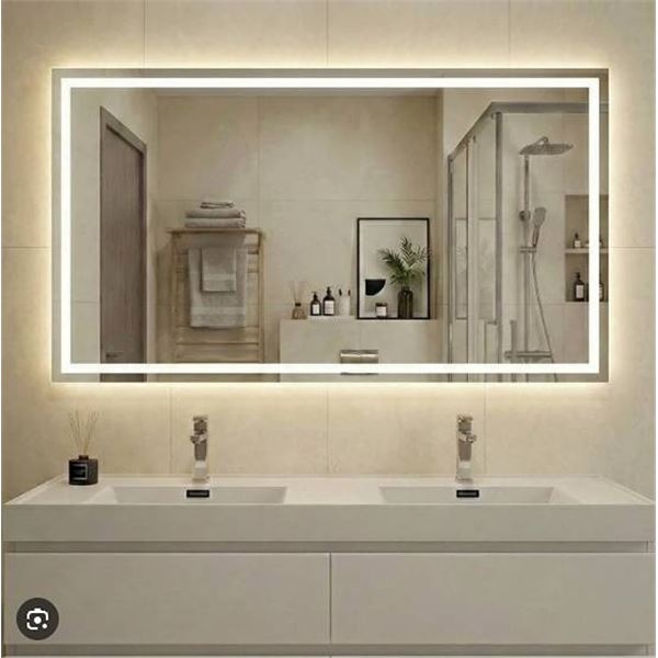 Luxury LED Bathroom Mirror, 240 Lamp Beads