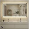 Image 1 : Luxury LED Bathroom Mirror, 240 Lamp Beads
