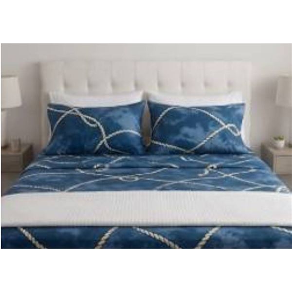 Comfy Bamboo World 4-Piece Queen Sheet Set