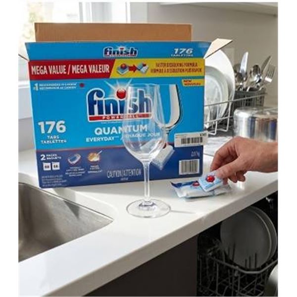 Finish Quantum Powerball Dishwasher Tabs 176-