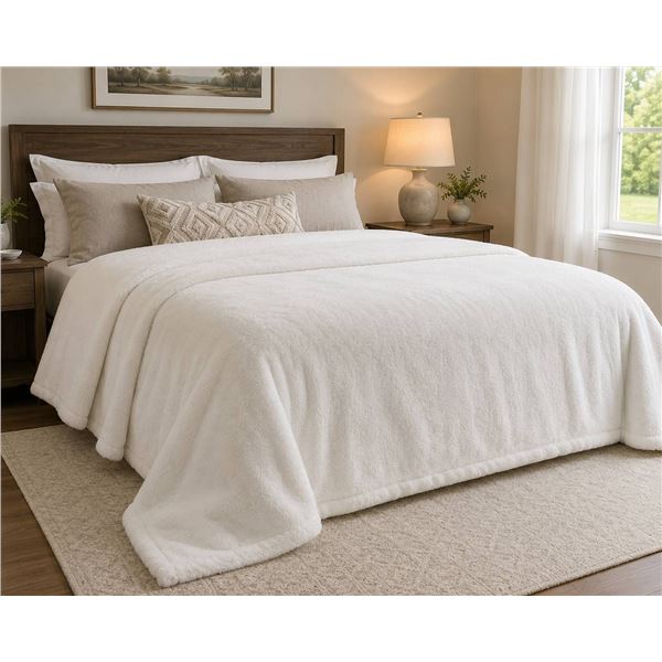 Kirkland Signature King Plush Blanket
