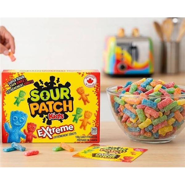 Sour Patch Kids Extreme 9 x 100g Boxes