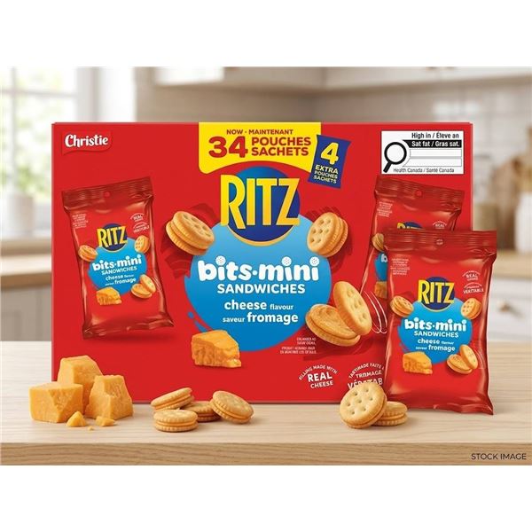 Ritz Bits-Mini Cheese Sandwiches, 34 Pack x 42g