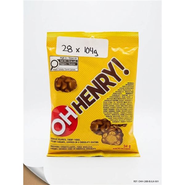 28 Oh Henry! 104g Bags
