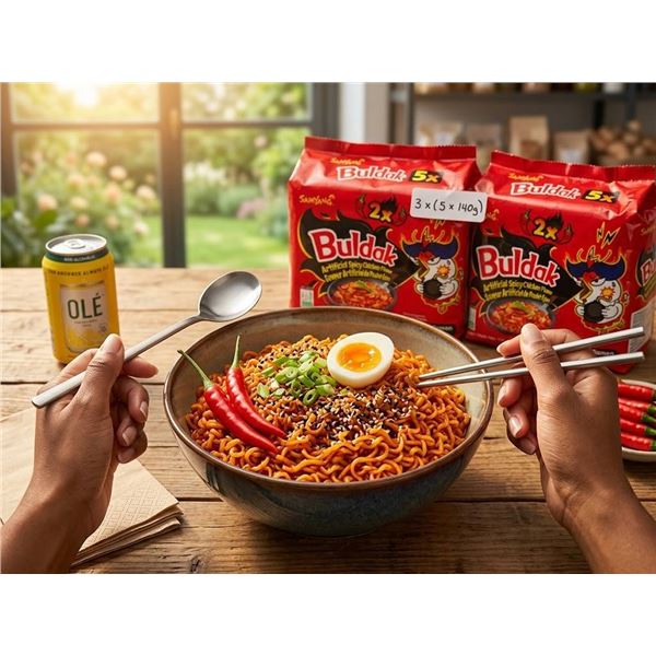 Samyang Buldak Spicy Chicken Ramen 3-Pack