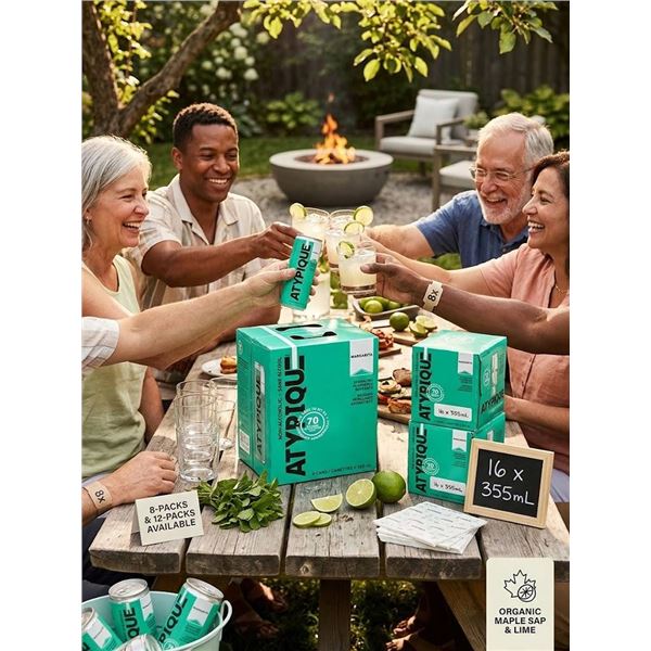 Atypique Margarita Non-Alcoholic 16 x 355ml