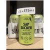 Image 2 : Sap Sucker Lime Sparkling Water 12x355ml