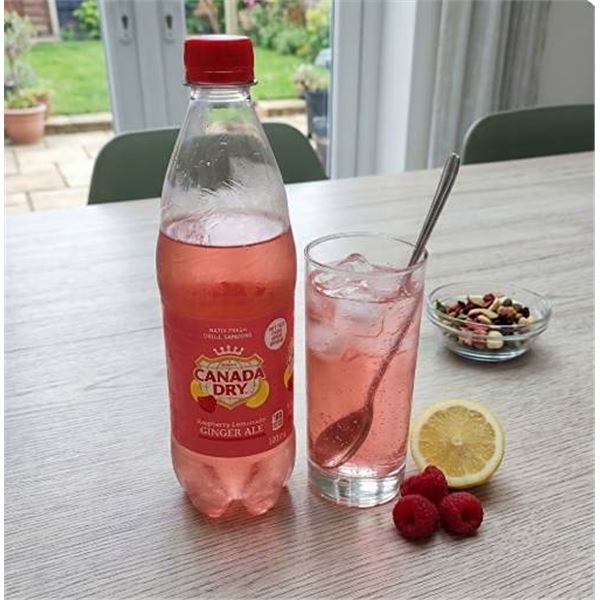 Canada Dry Raspberry Lemonade Ginger Ale 24 x 500ml