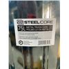 Image 3 : Steel Core 75L Metal Trash Can. **no lid**