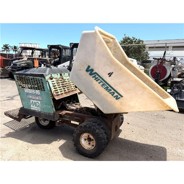 2011 MQ Multiquip WBH-16F Concrete Buggy (Starts, Runs - See Video)