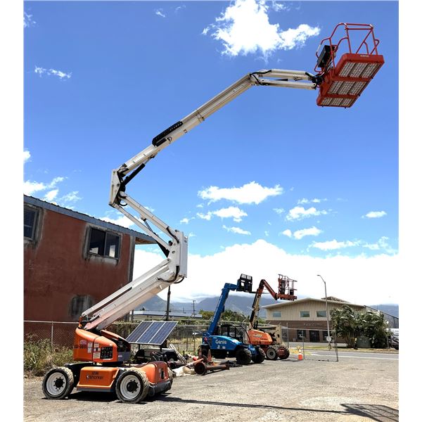 2015 Snorkel A46JE Electric Articulating Boom Lift 46' Lift (Starts, Runs - See Video)