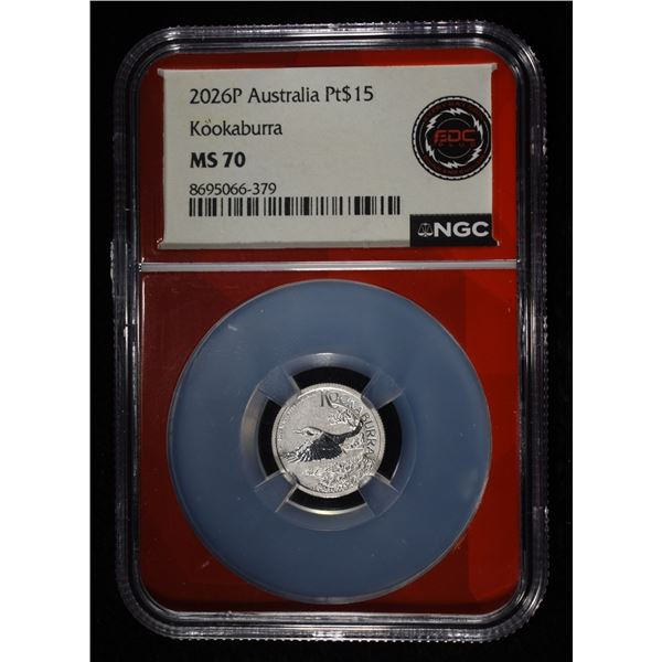 2026-P AUSTRALIA PLATNIUM NGC MS70