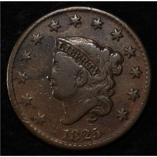 1825 LARGE CENT FINE
