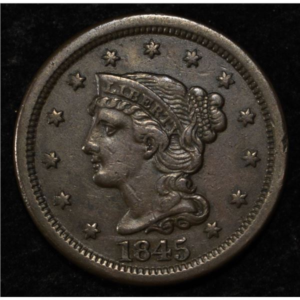 1845 LARGE CENT AU