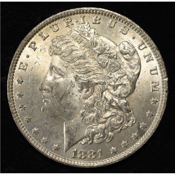 1881-O MORGAN DOLLAR BU