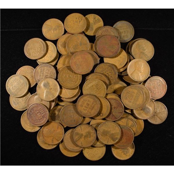 (83) WHEAT CENTS FROM THE TEENS
