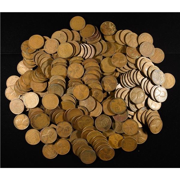 (250) WHEAT CENTS FROM THE 1930'S