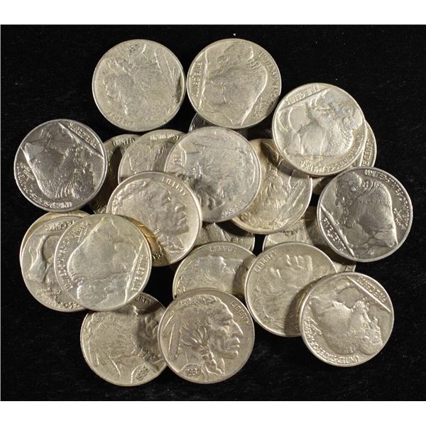 24 BUFFALO NICKELS