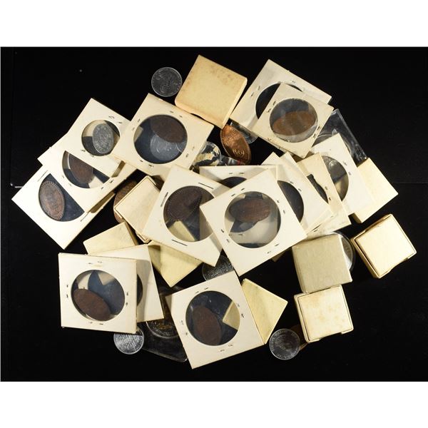 (50) MISC. TOKENS AND MEDALS