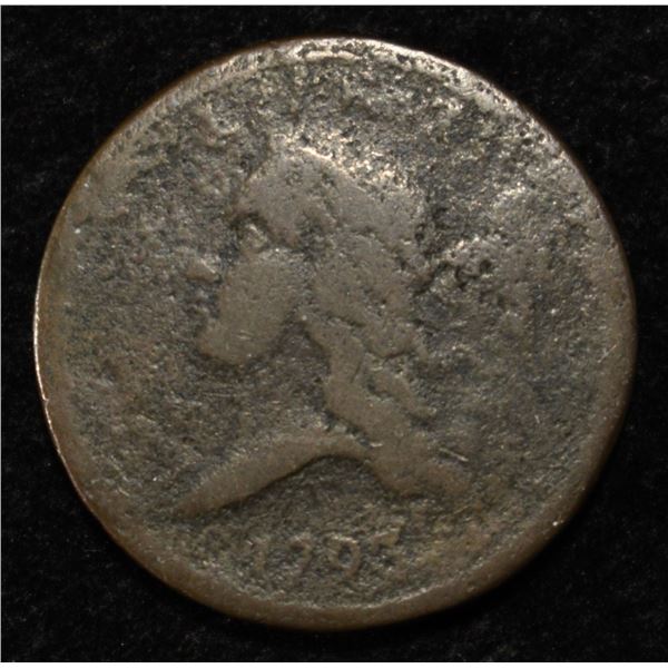 1793 LIBERTY CAP HALF CENT FINE