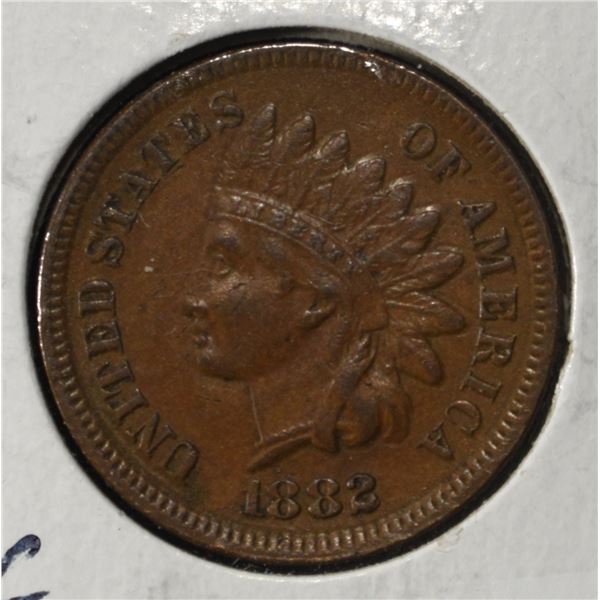 1882 INDIAN CENT CH UNC