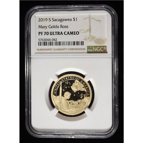 2019-S SACAGAWEA $1 NGC PF70 ULTRA CAMEO