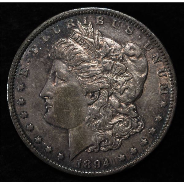 1894 MORGAN DOLLAR CH AU/UNC NICE ORIG COLOR
