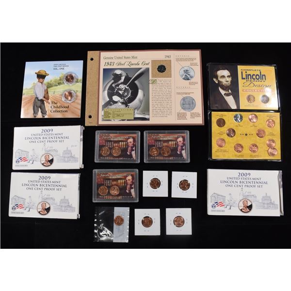 LINCOLN CENT COLLECTORS LOT