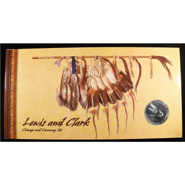 LEWIS AND CLARK COINAGE & CURRENCY SET