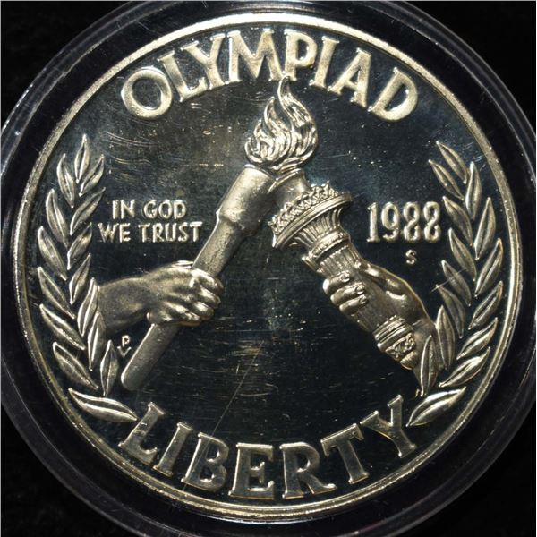 1988-S $1 COMMEM OLYMPIAD PROOF