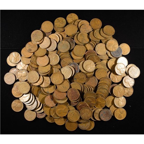(250) WHEAT CENTS FROM THE 1930'S