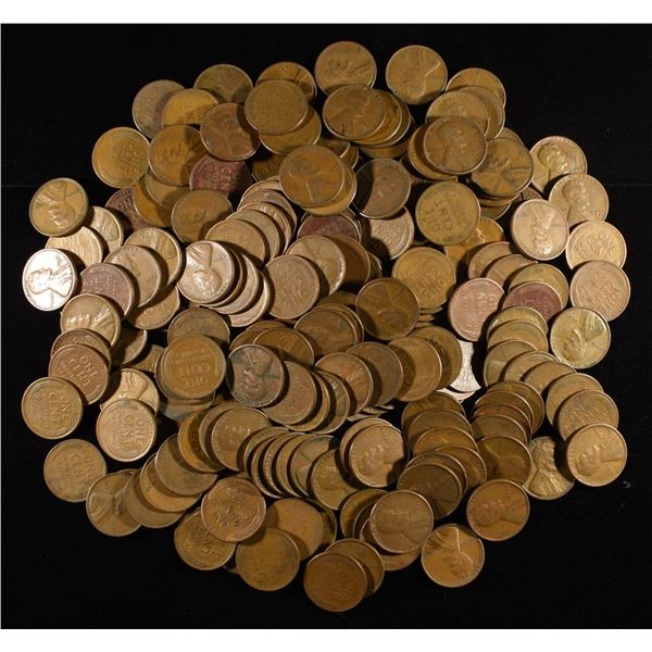 200 "S" MINT WHEAT CENTS