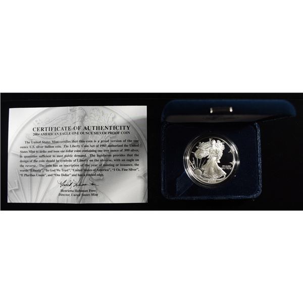 2004-W AMERICAN SILVER EAGLE PROOF