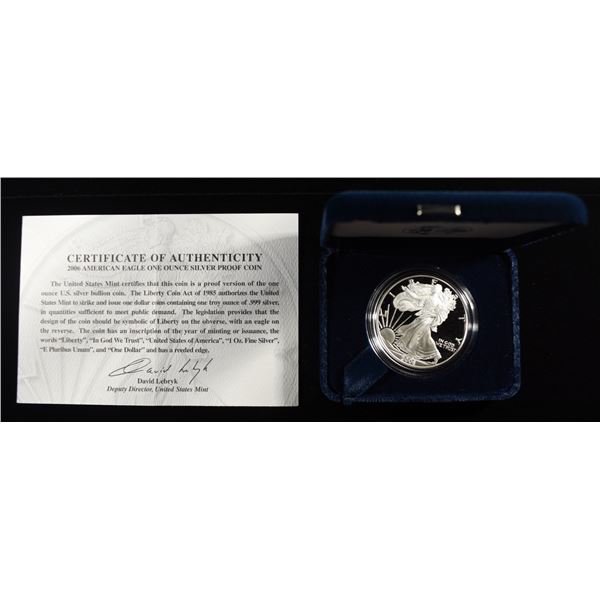 2006-W AMERICAN SILVER EAGLE PROOF