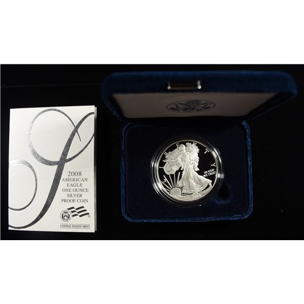 2008-W AMERICAN SILVER EAGLE PROOF