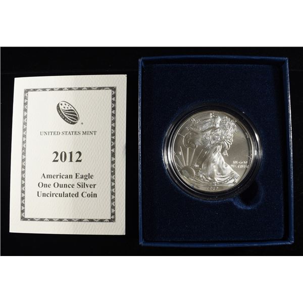 2012-W AMERICAN SILVER EAGLE