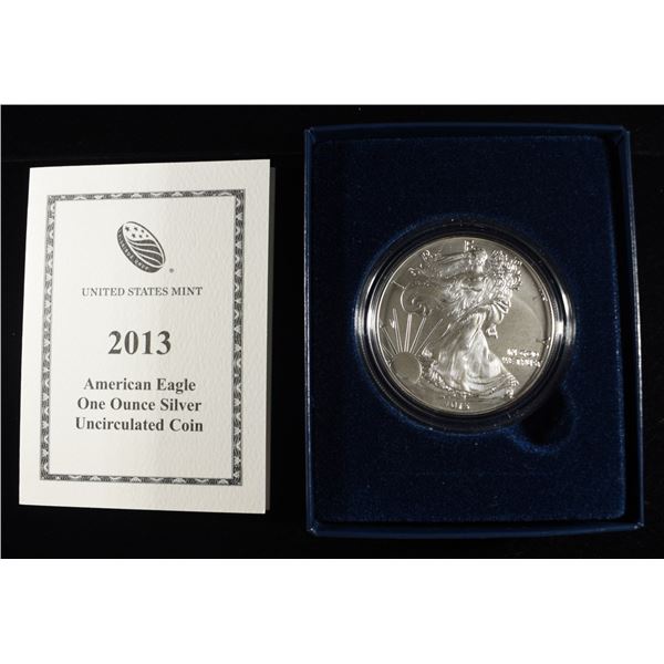 2013-W AMERICAN SILVER EAGLE