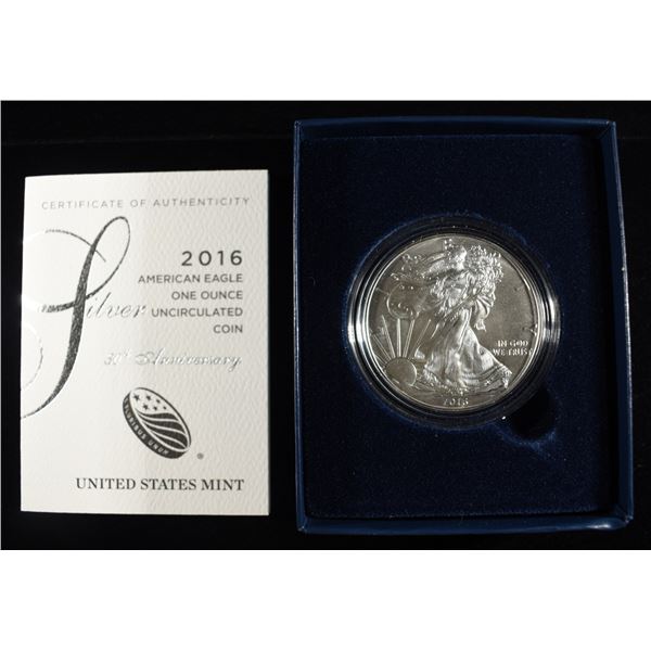 2016-W AMERICAN SILVER EAGLE