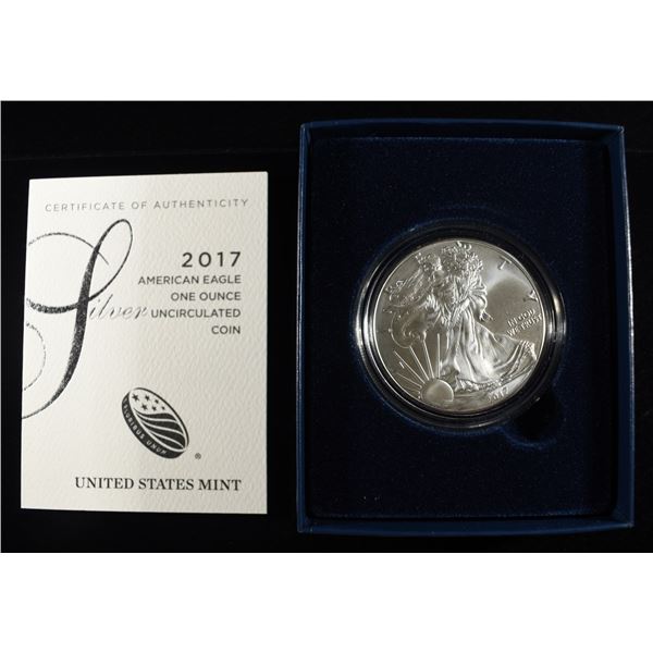 2017-W AMERICAN SILVER EAGLE