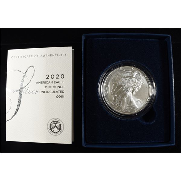 2020-W AMERICAN SILVER EAGLE