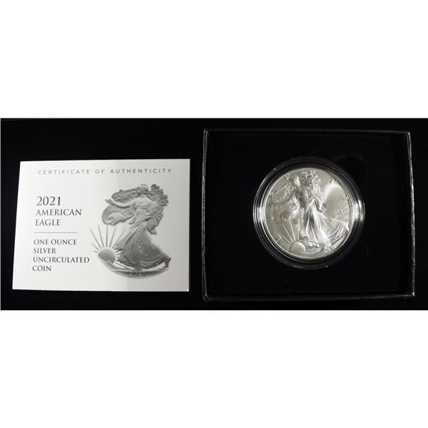 2021-W AMERICAN SILVER EAGLE