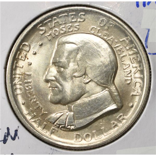 1936 COMMEM 50C CLEVELAND GEM BU