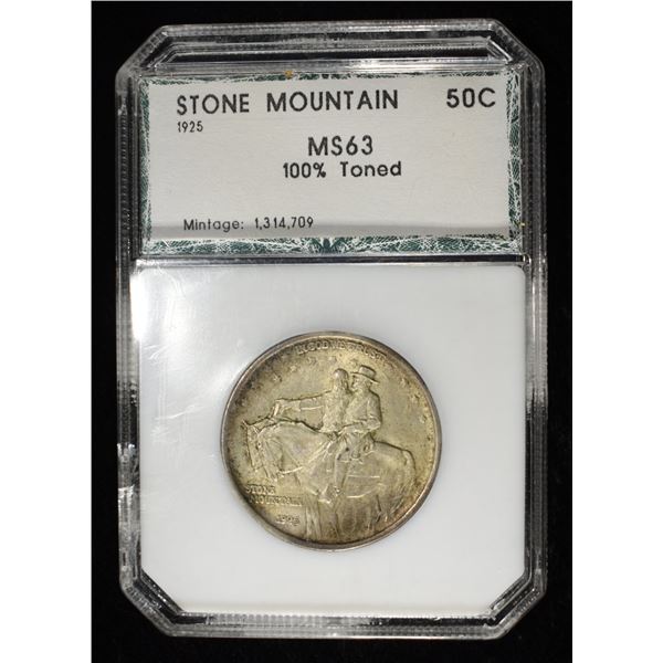 1925 STONE MOUNTAIN COMMEM HALF PCI CH BU
