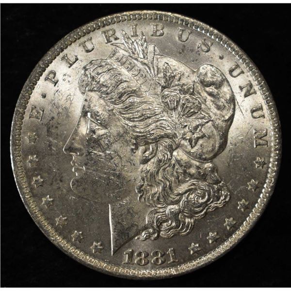1881-O MORGAN DOLLAR BU