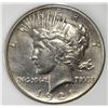 Image 2 : 1921 PEACE DOLLAR PCI AU CLEANED
