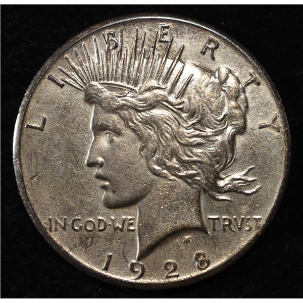 1928 PEACE DOLLAR CH ORIG UNC